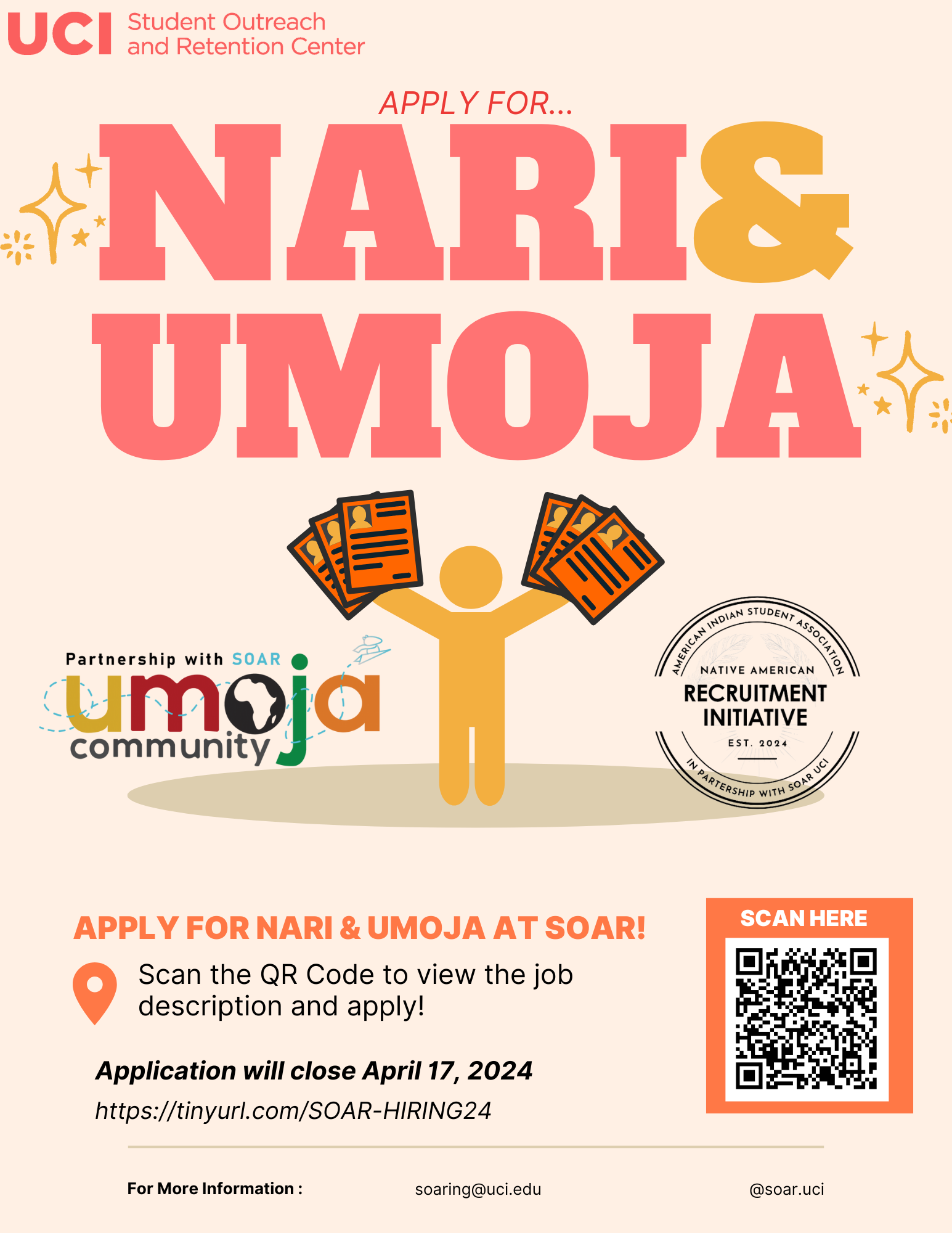 Apply to be a part of NARI or Umoja