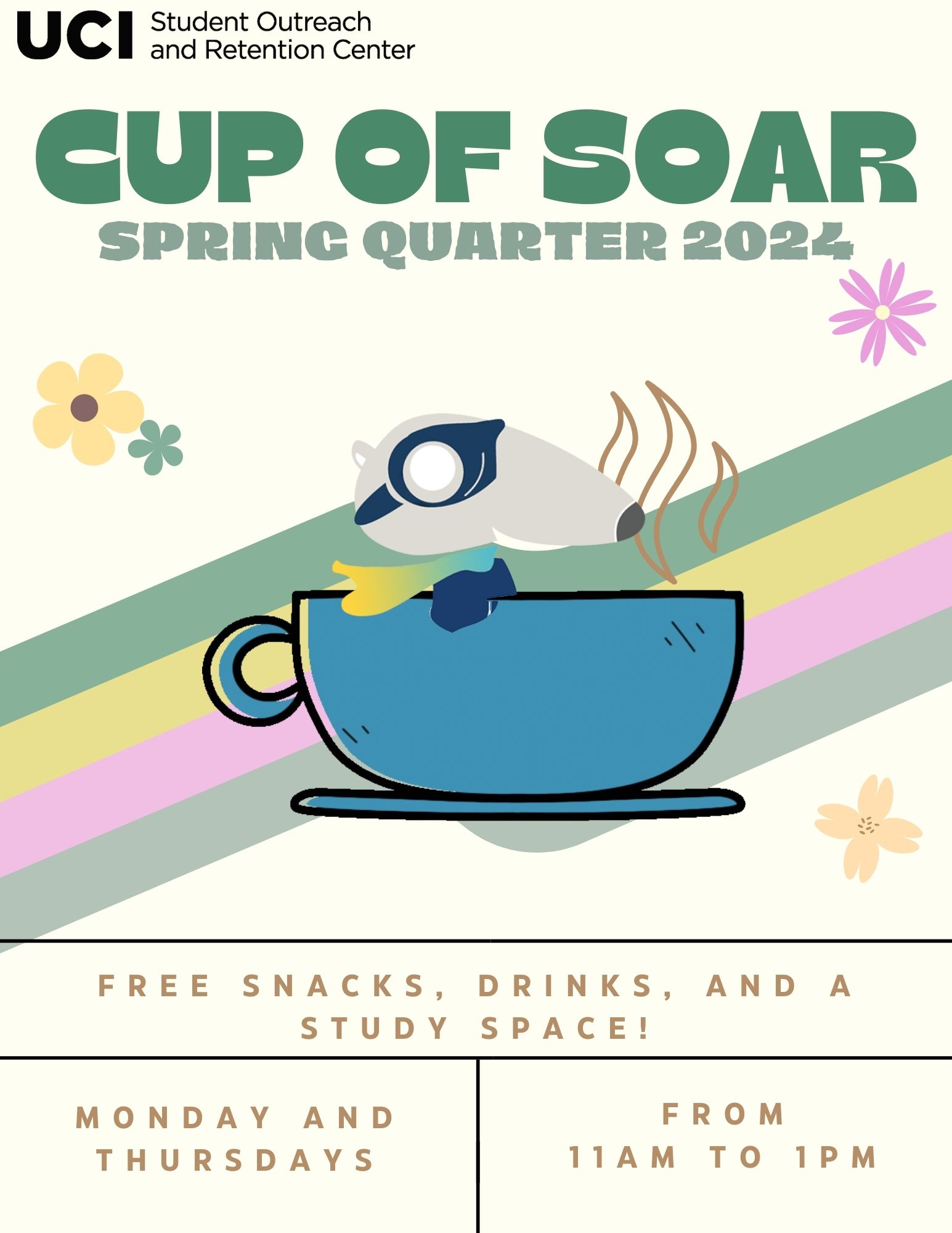 Flyer with information about Cup of SOAR